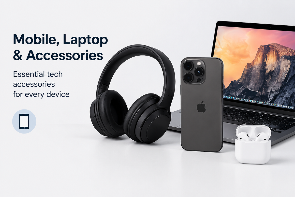 Mobile, Laptop & Accessories