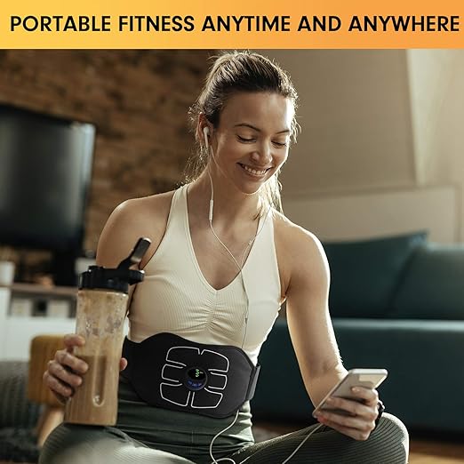 Abdominal Toning Belt Workout, ABS Stimulator