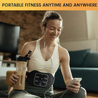 Abdominal Toning Belt Workout, ABS Stimulator