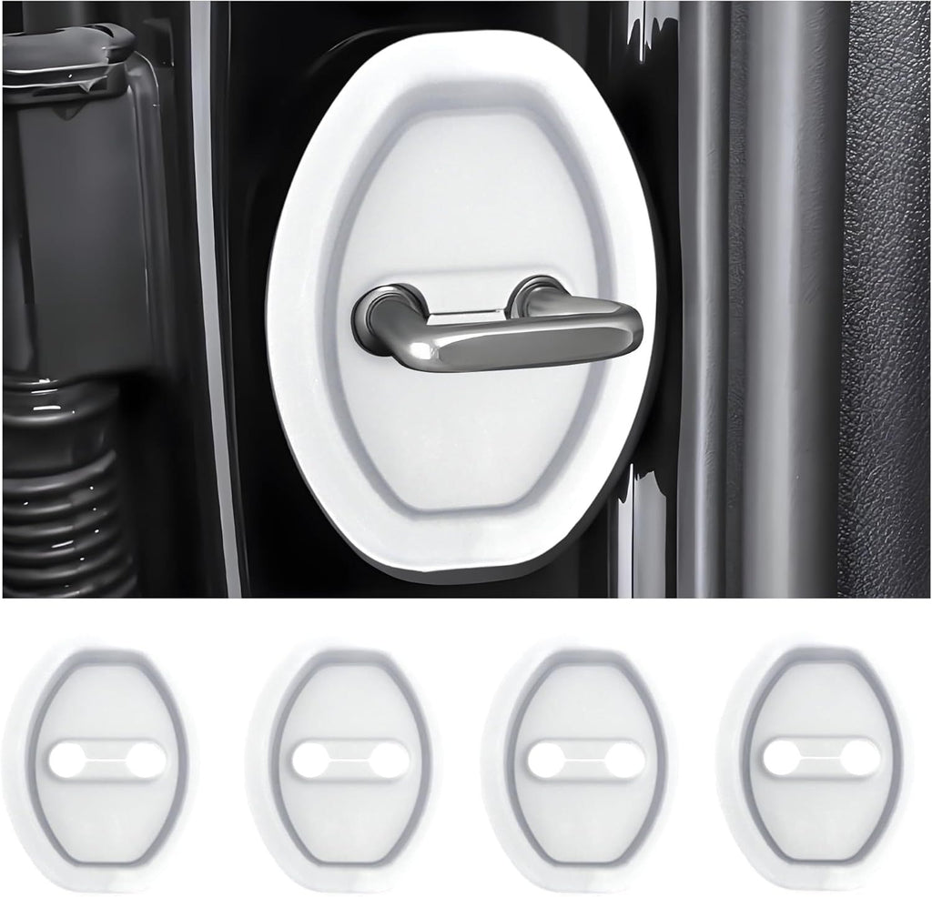 Car Door Lock Silicone Covers