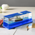 Cruise Ship Blue