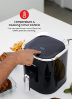 Deep Air Fryer With Touch Display